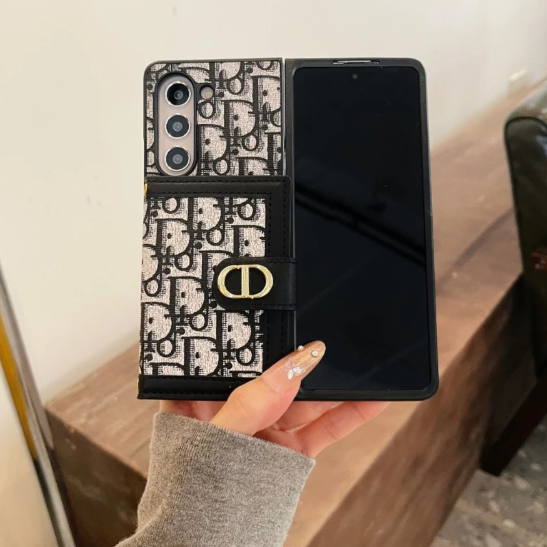 Canvas Crossbody Wallet Case