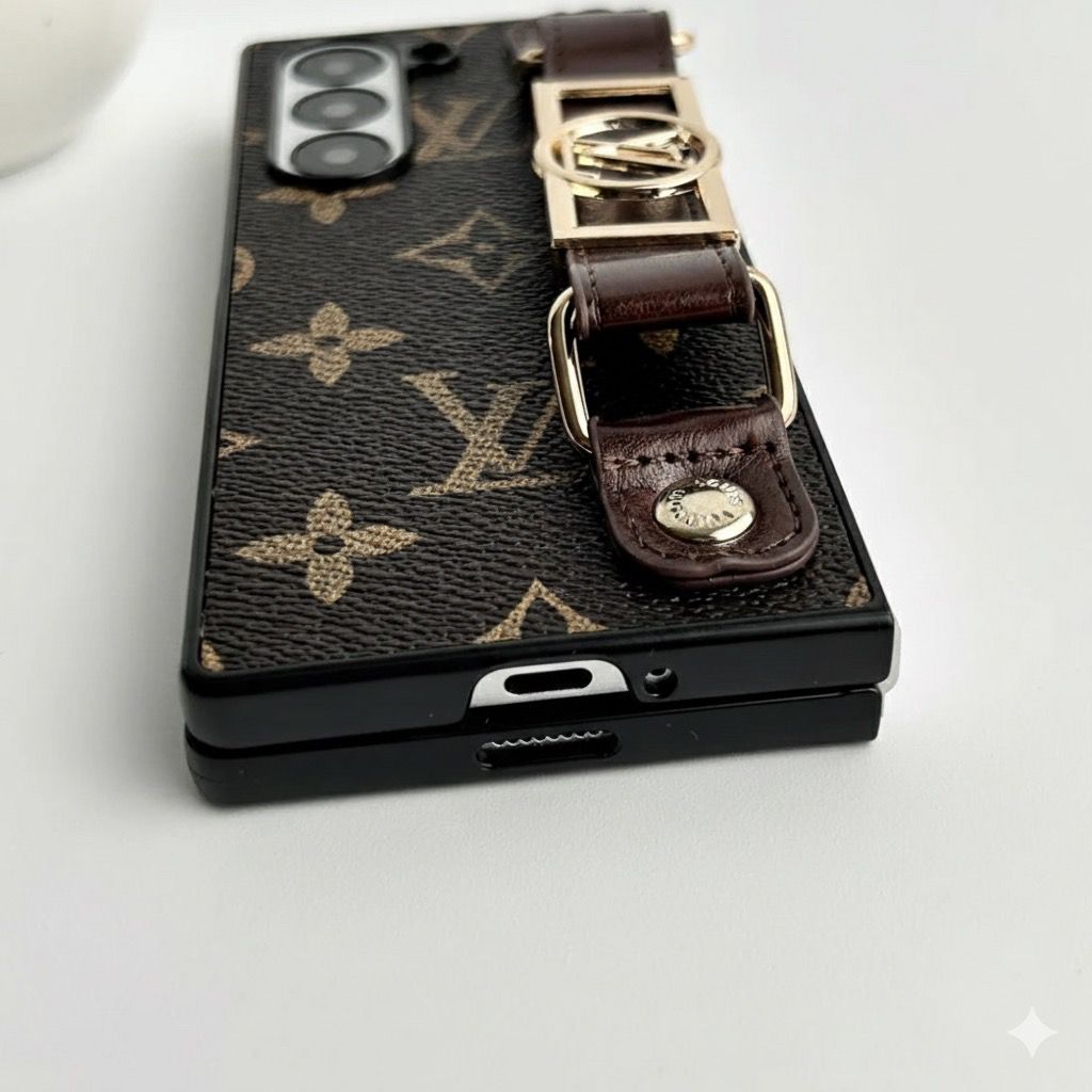 Elegant Leather Grip Case