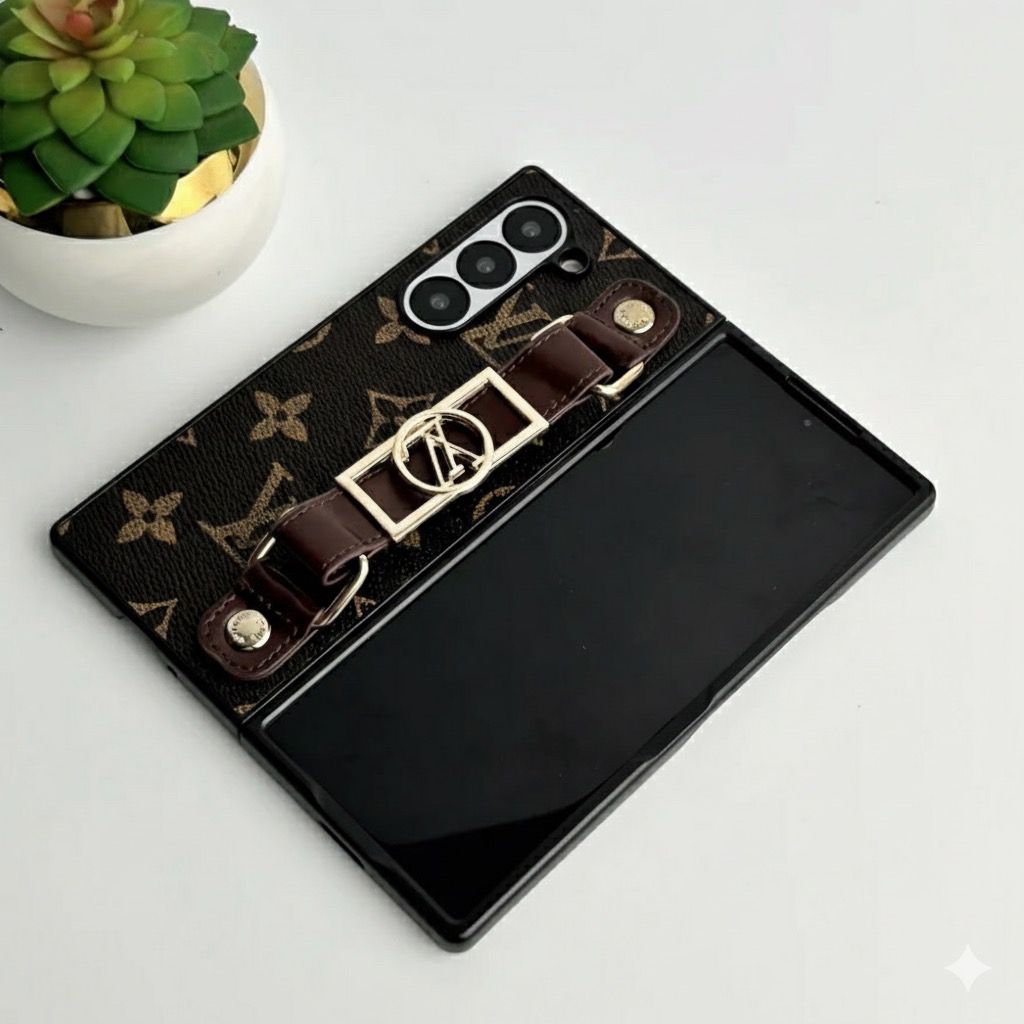 Elegant Leather Grip Case