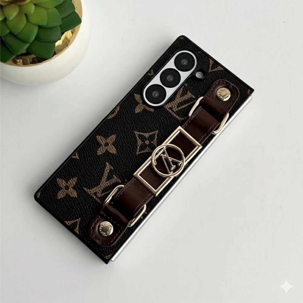 Elegant Leather Grip Case