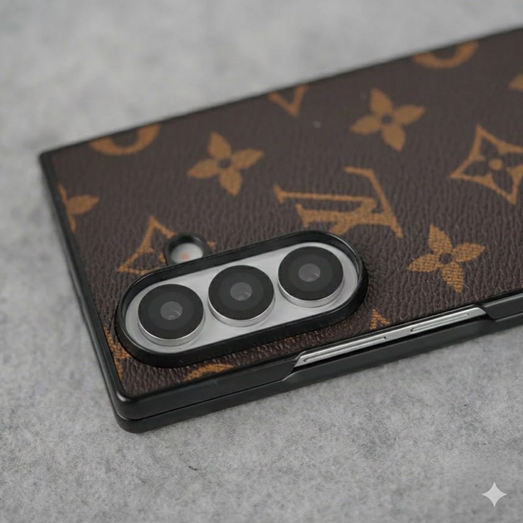 Luxury Monogram Leather Case