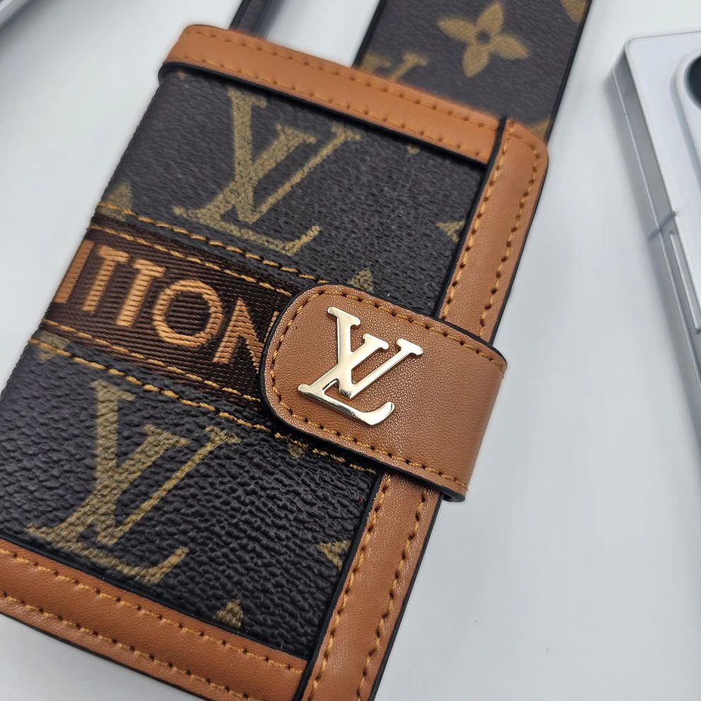 Luxury Leather Strap Case – Premium Wallet Design