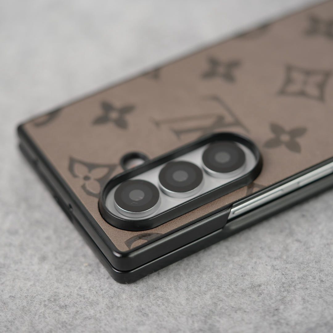 Luxury Embossed Leather Case