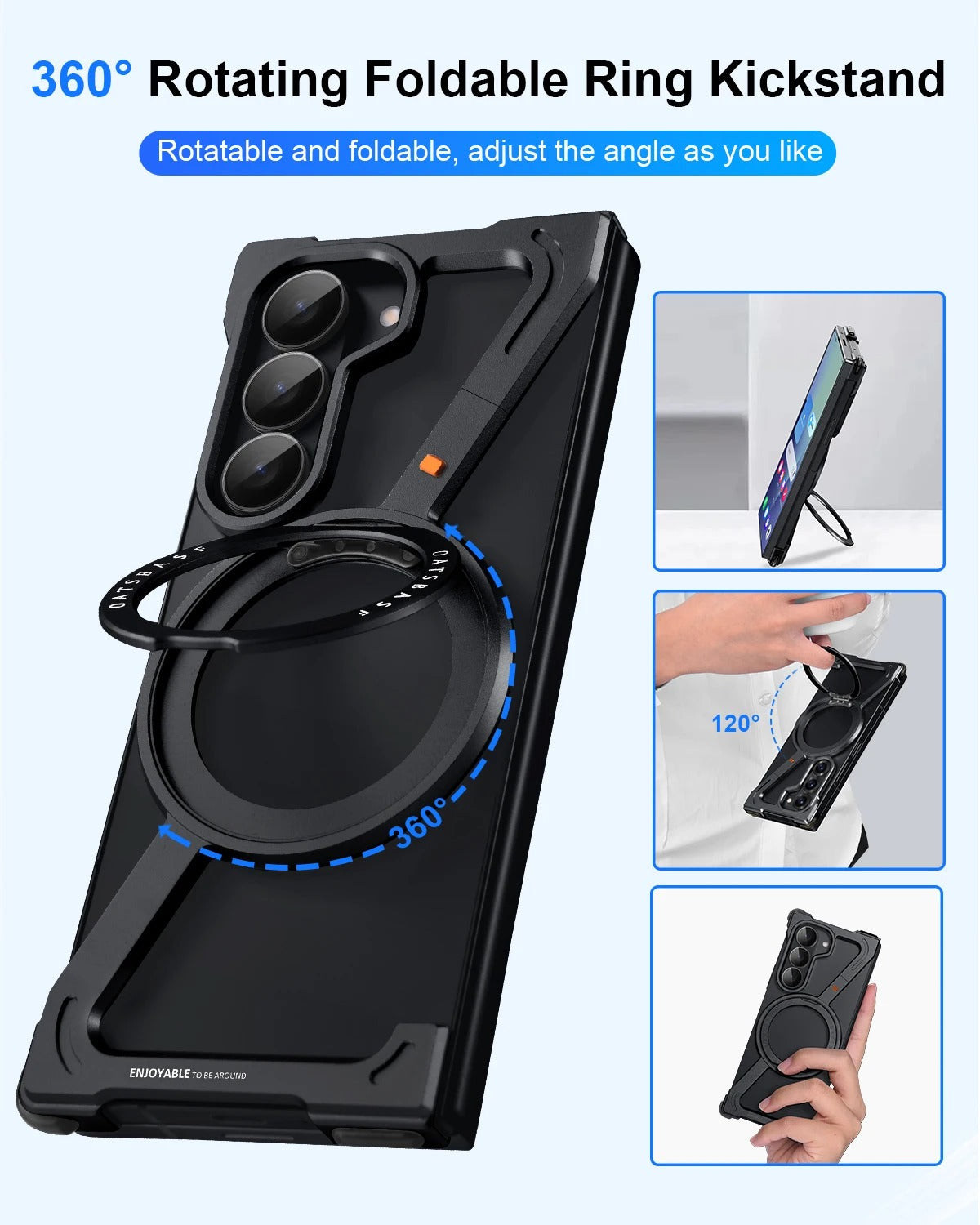 Armor Ring Case for Samsung Galaxy Z Fold 7