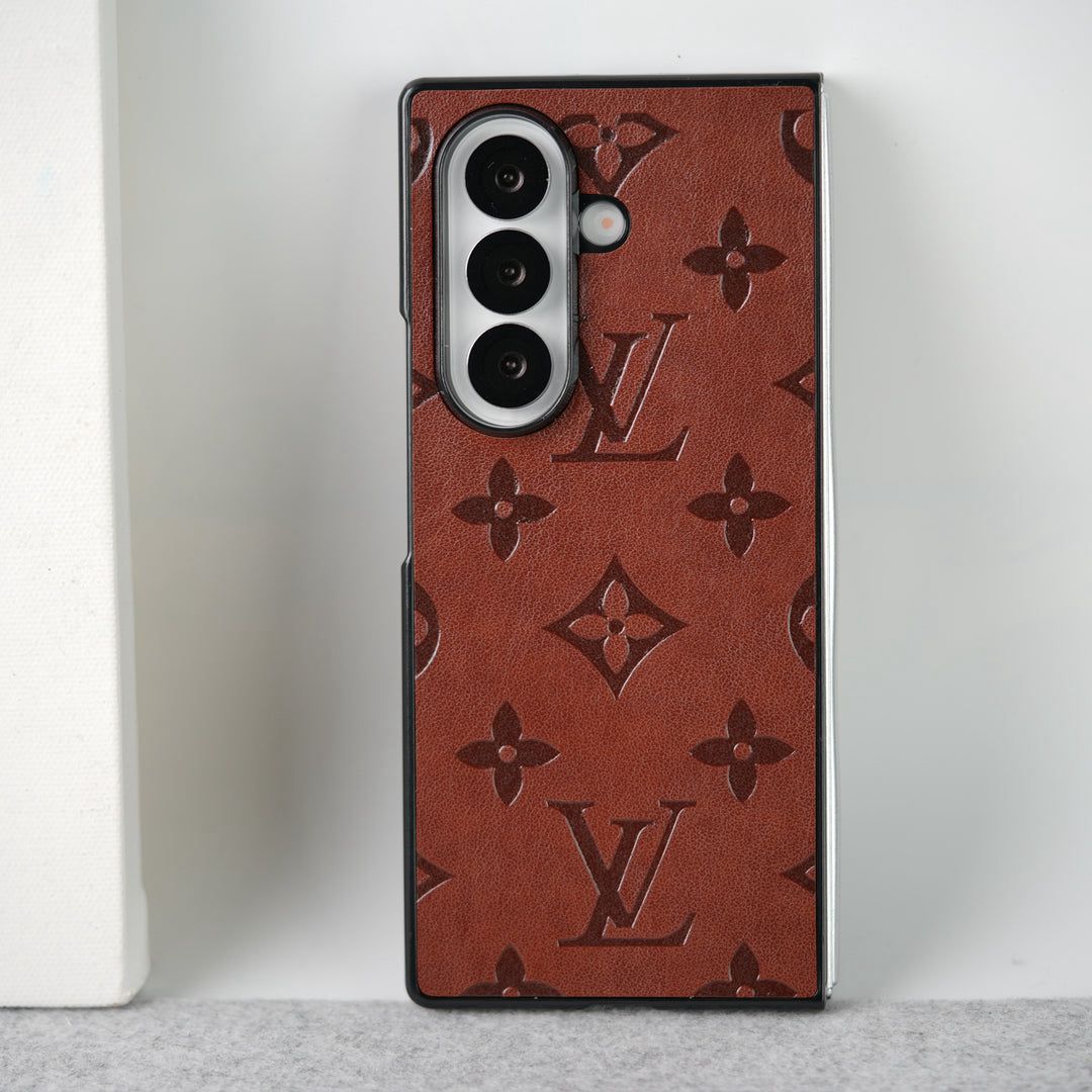 Luxury Embossed Leather Case