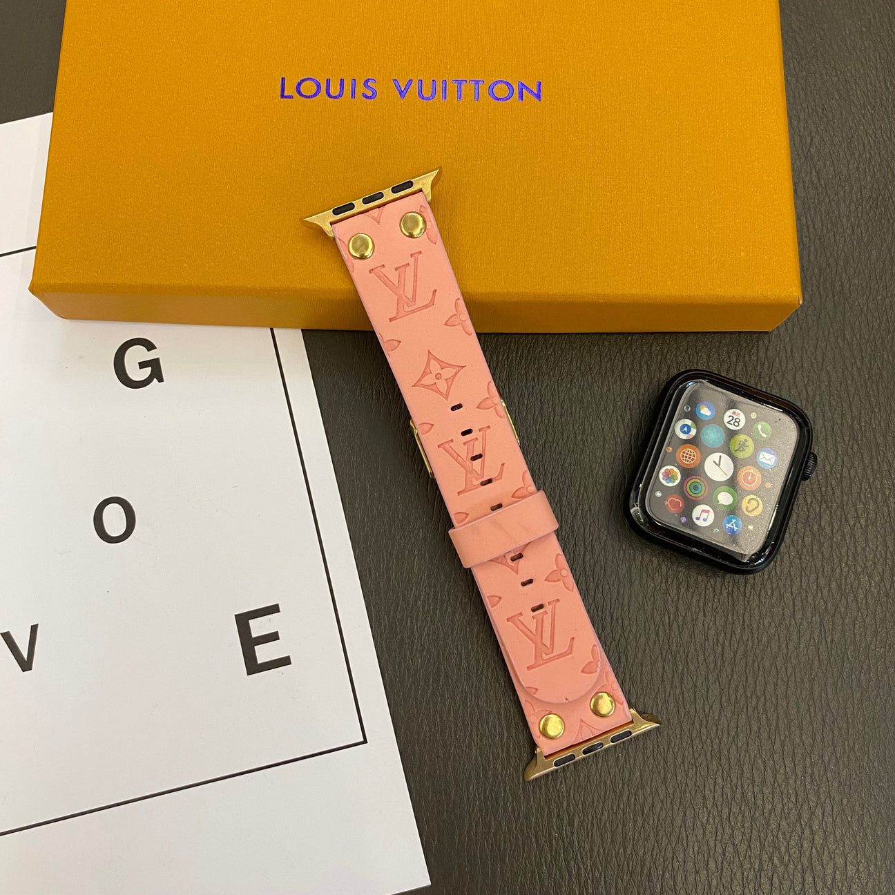 Statement Leather Watch Band
