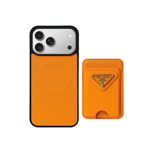 LuxeCard Case – Magnetic Wallet Leather Cover