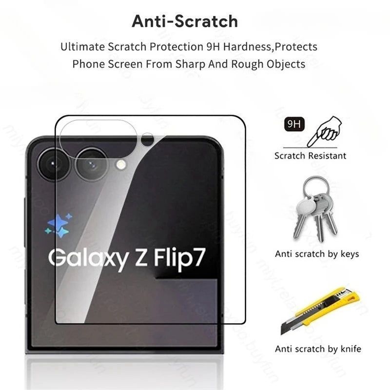 Samsung Z Flip  External Screen Tempered Glass