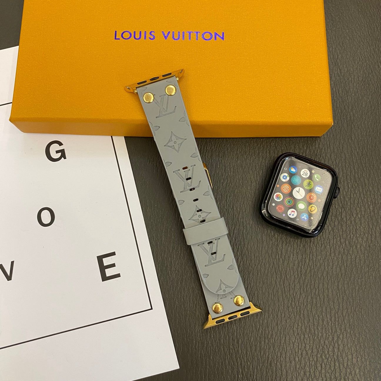 Statement Leather Watch Band