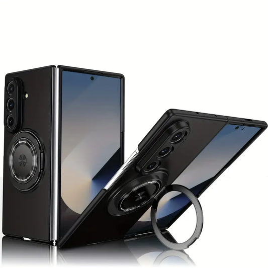 MagSafe Armor Case for Z fold With 360° Ring Stand