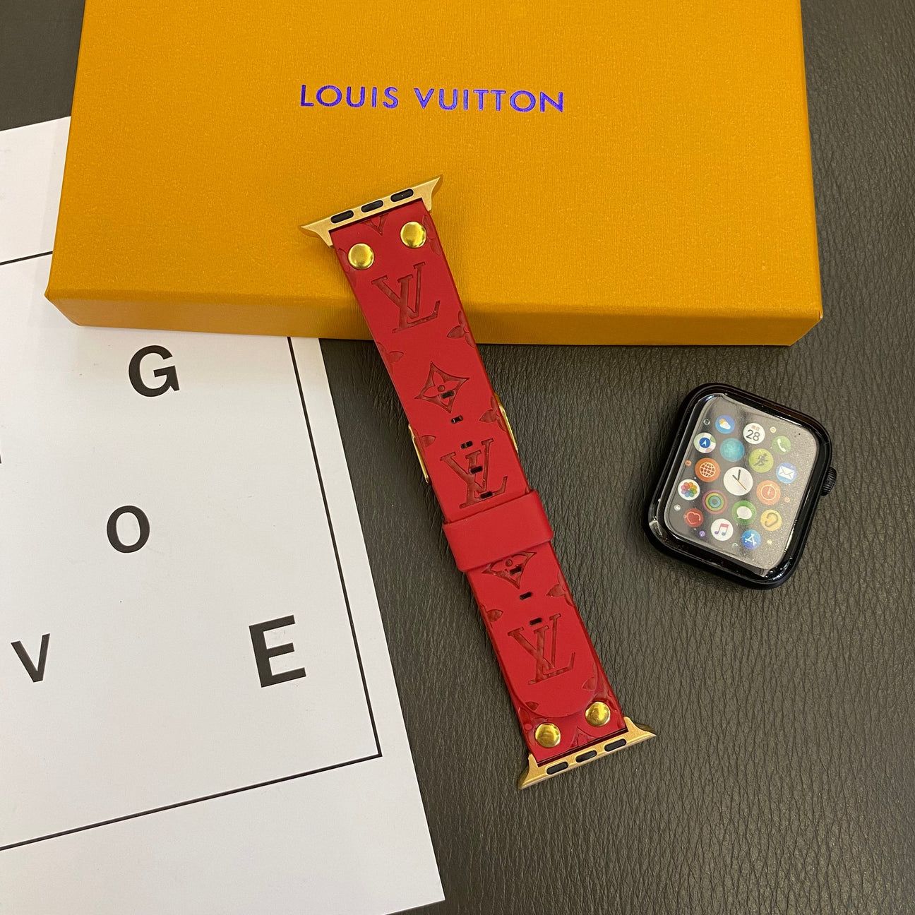 Statement Leather Watch Band