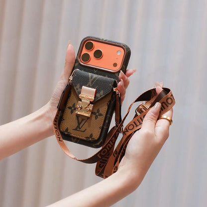Luxury Crossbody Wallet Phone Case