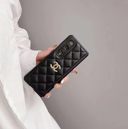 Luxury Quilted Leather Case