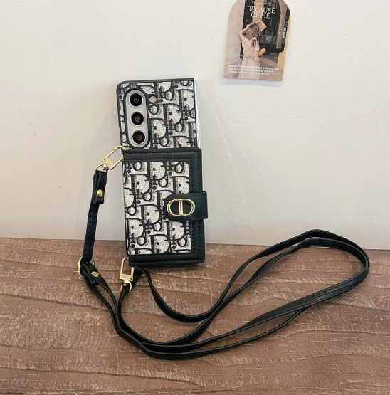 Canvas Crossbody Wallet Case