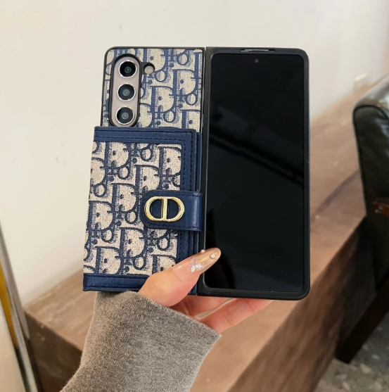 Canvas Crossbody Wallet Case