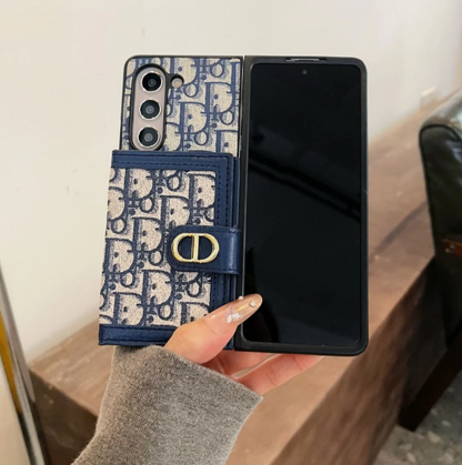 Canvas Crossbody Wallet Case