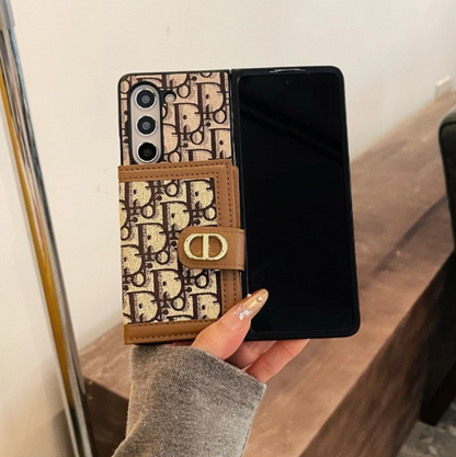 Canvas Crossbody Wallet Case