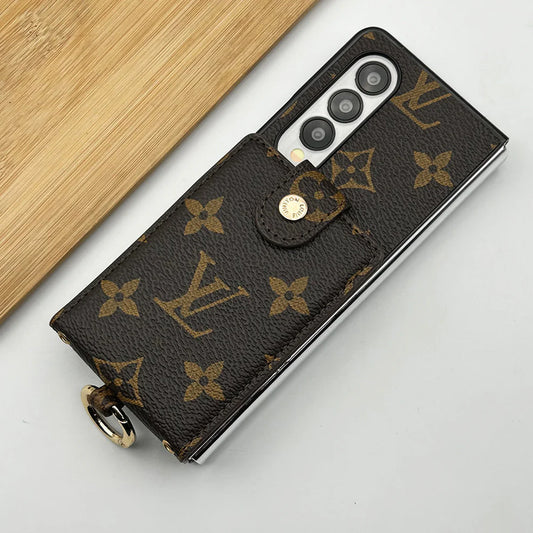 Luxury Leather Wallet Case