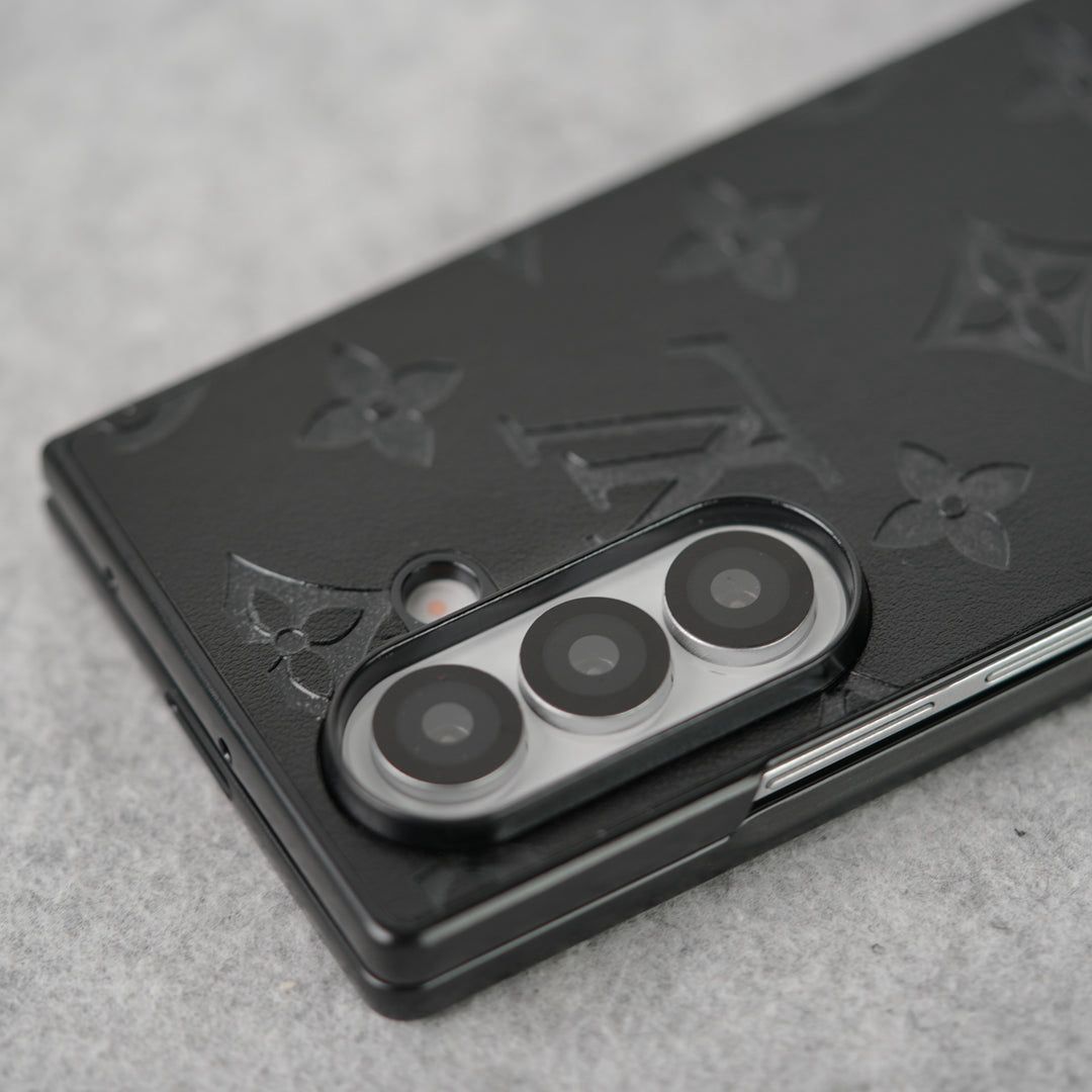 Luxury Embossed Leather Case