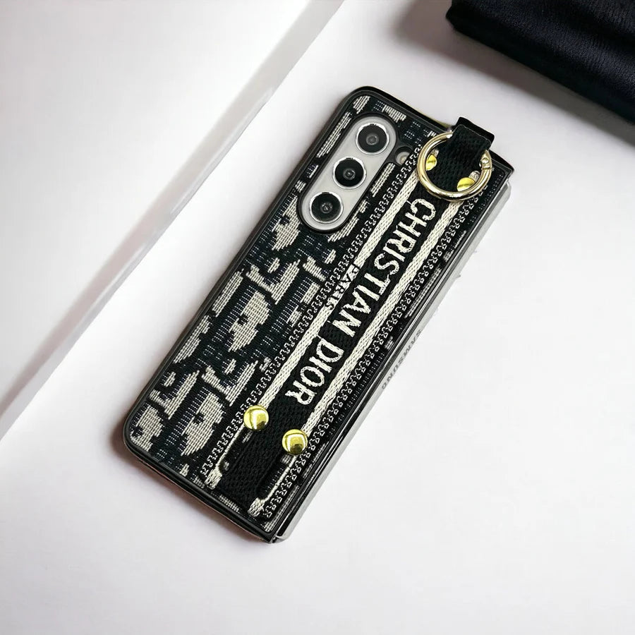 Luxury Fabric Strap Case