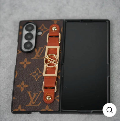 Elegant Leather Grip Case