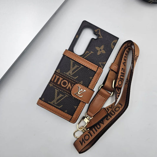 Luxury Leather Strap Case – Premium Wallet Design