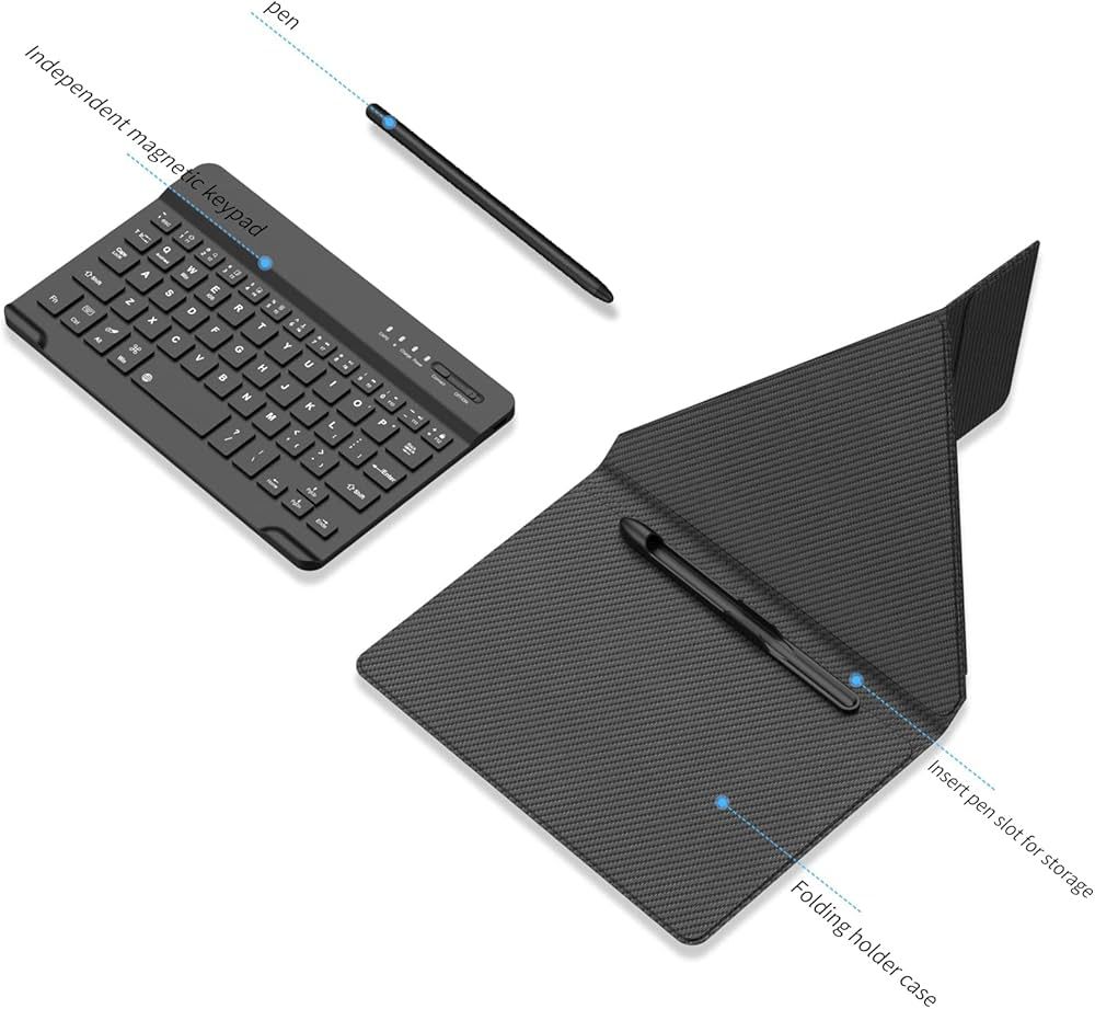 Wireless Keyboard Case + Touch Pen