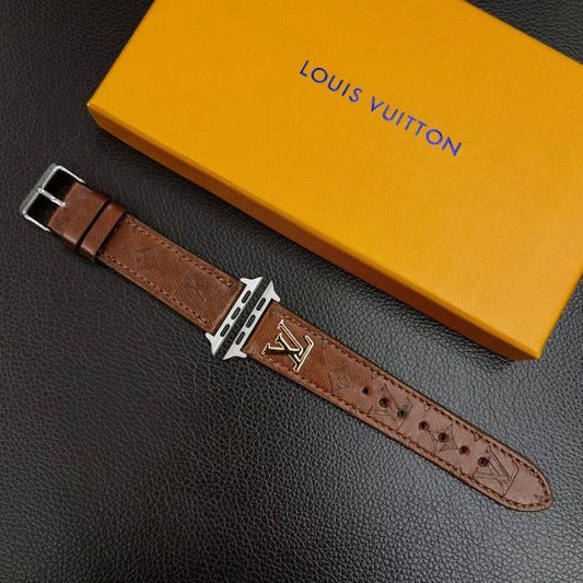 High-End Embossed Leather Watch