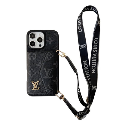 Luxury Crossbody Wallet Case