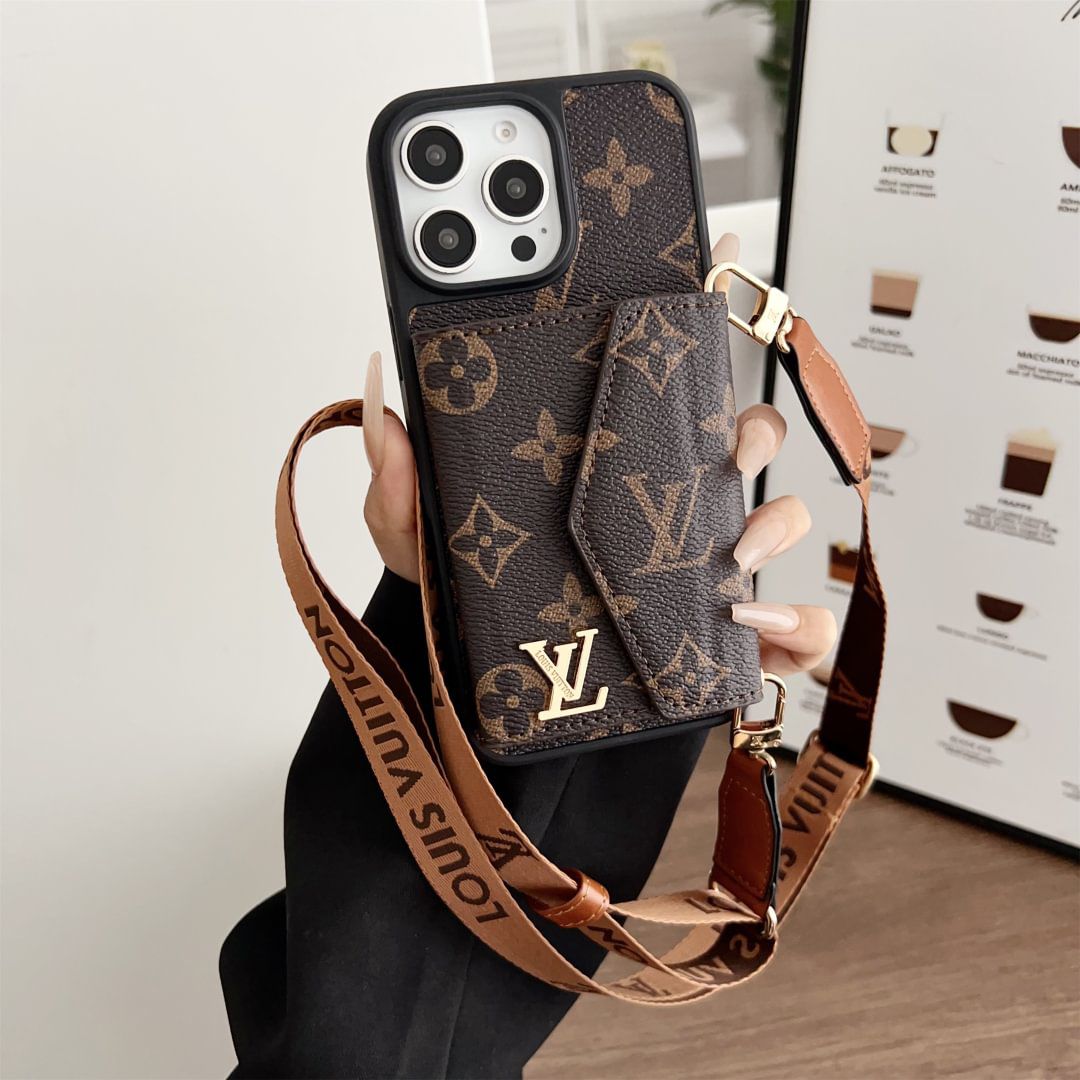 Luxury Crossbody Wallet Case