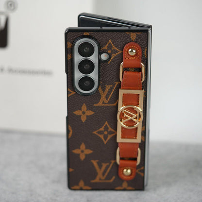 Elegant Leather Grip Case