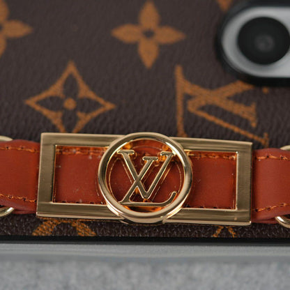 Elegant Leather Grip Case