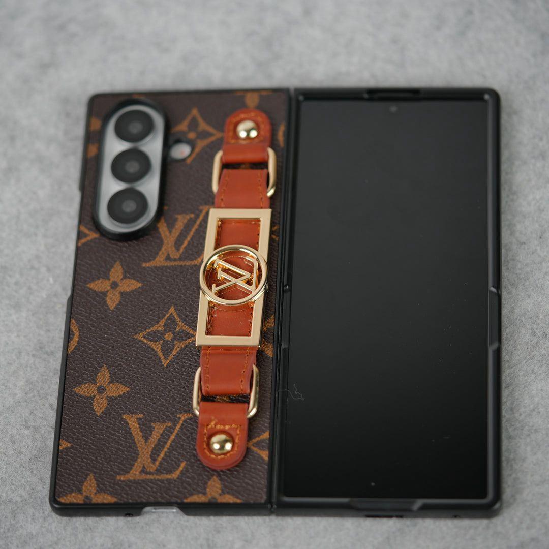 Elegant Leather Grip Case