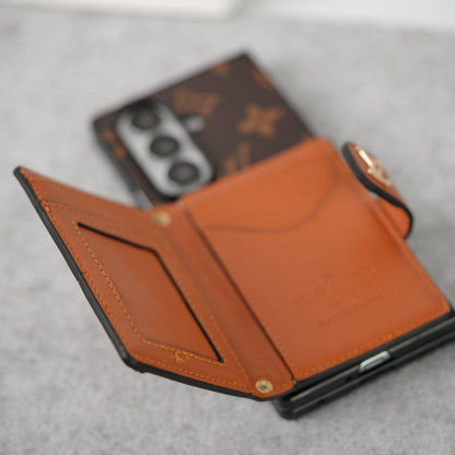 Luxury Leather Strap Case – Premium Wallet Design