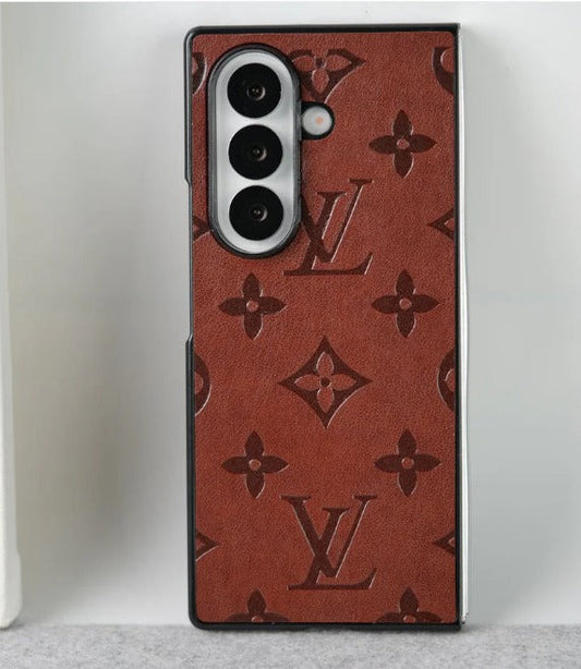 Luxury Embossed Leather Case