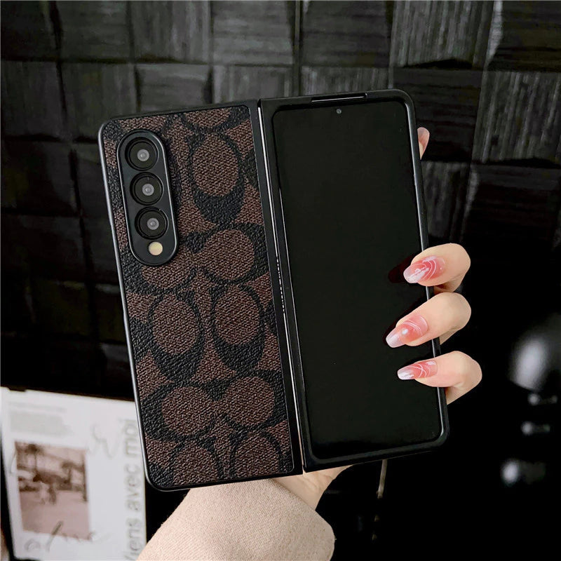 Luxury Fabric Pattern Case – Elegant Premium Design