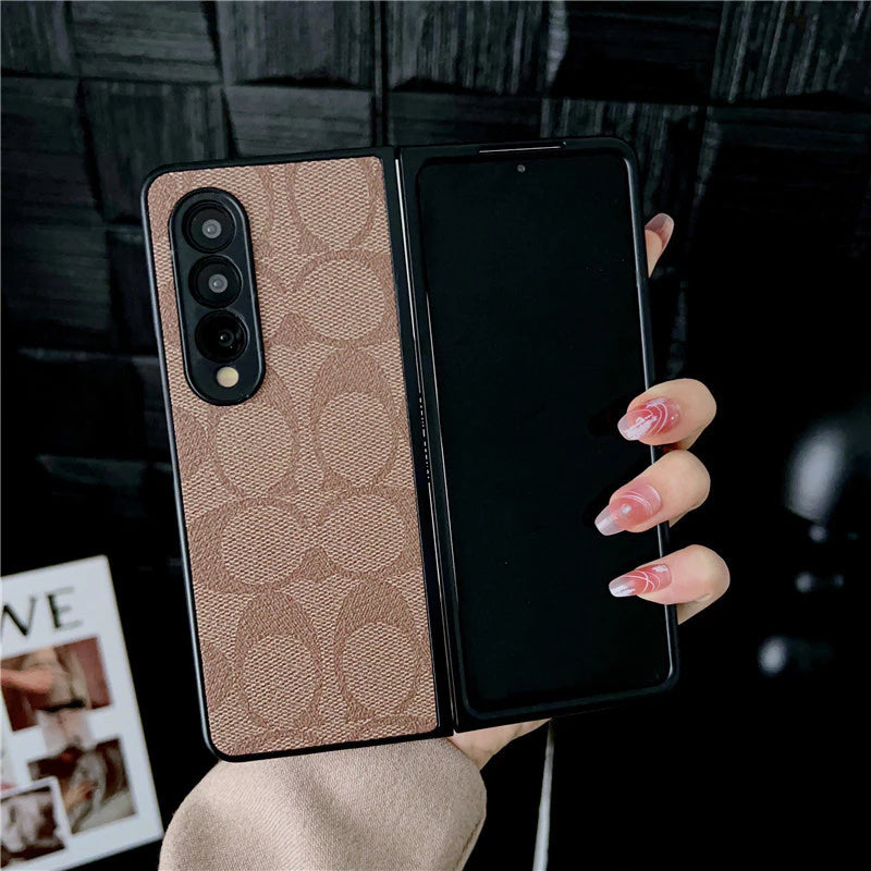 Luxury Fabric Pattern Case – Elegant Premium Design