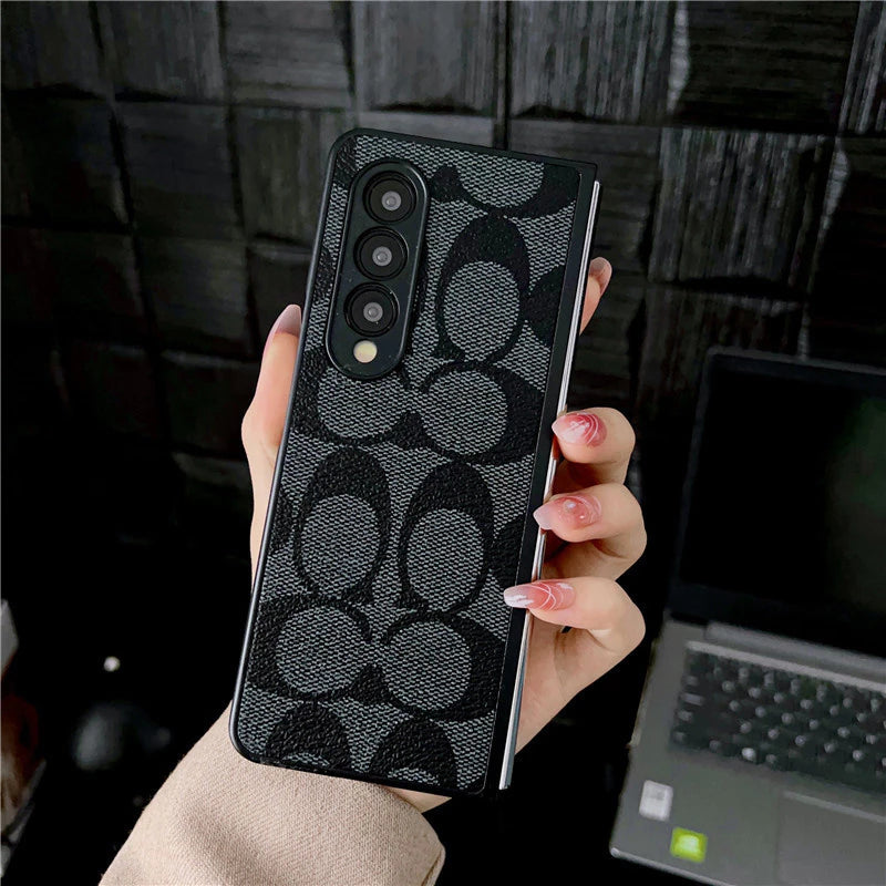 Luxury Fabric Pattern Case – Elegant Premium Design