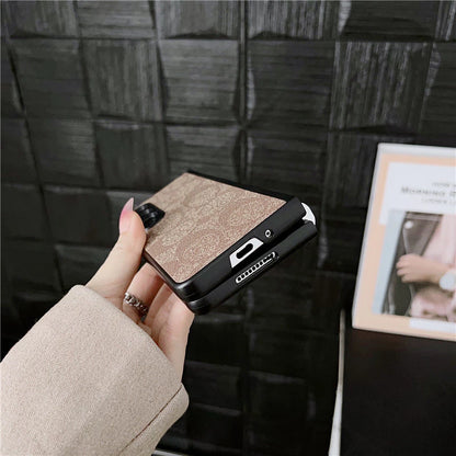 Luxury Fabric Pattern Case – Elegant Premium Design