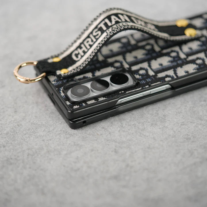 Luxury Fabric Strap Case