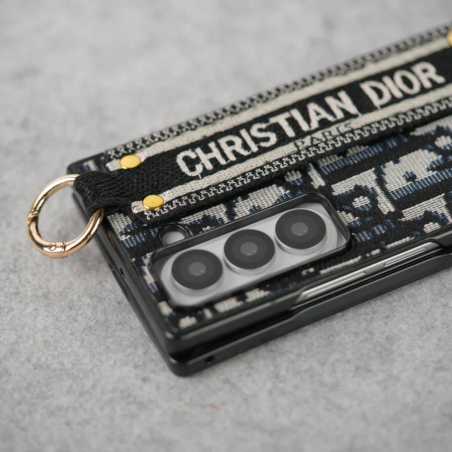 Luxury Fabric Strap Case