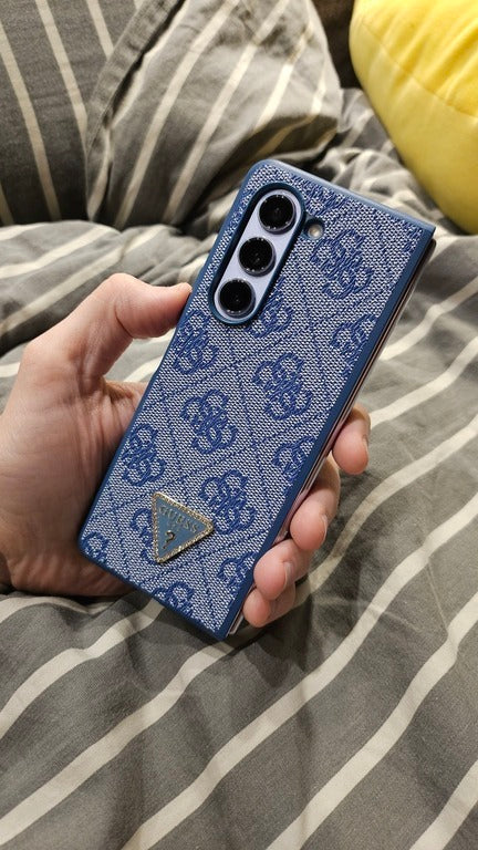 Luxury Denim Pattern Case