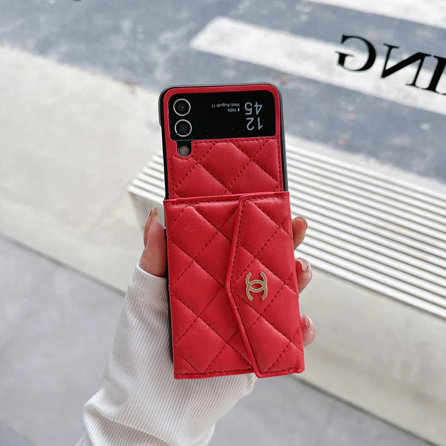 Chic Quilted Leather Case