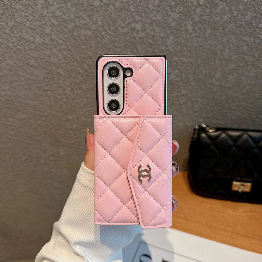 Chic Quilted Leather Case