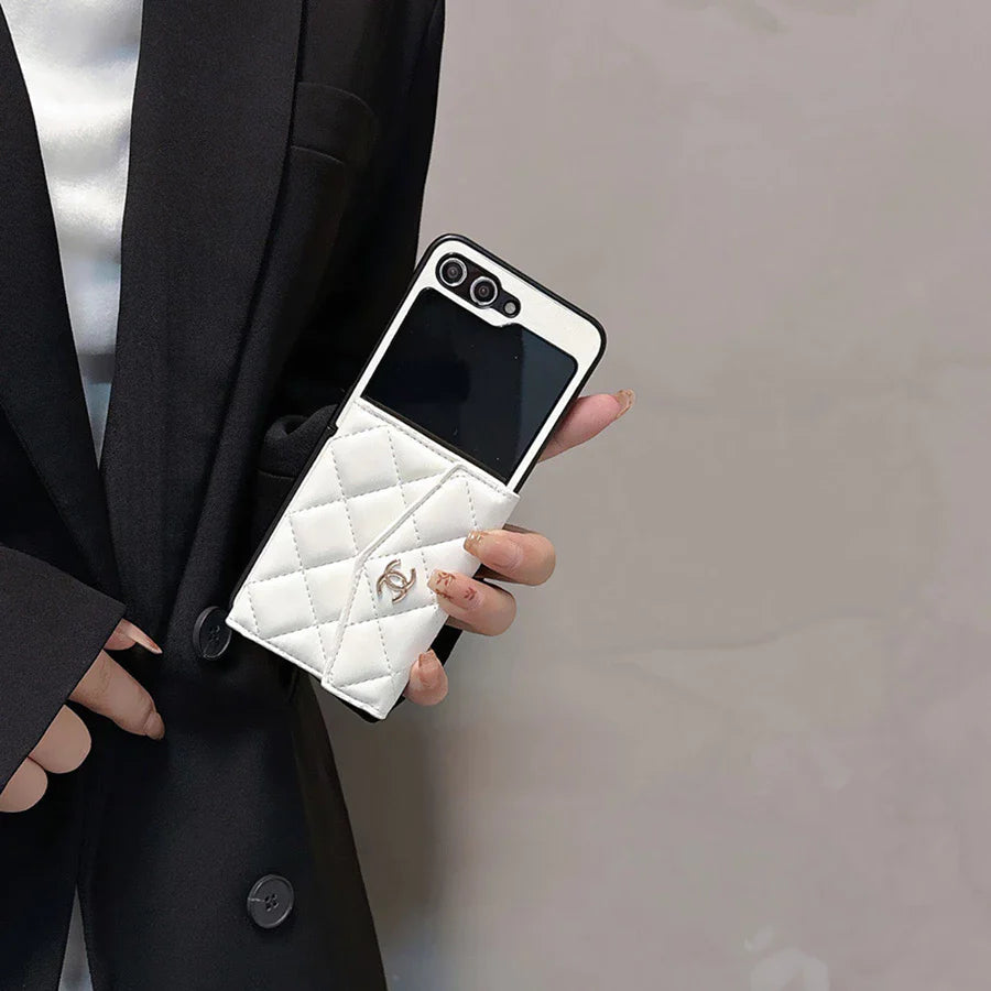 Chic Quilted Leather Case