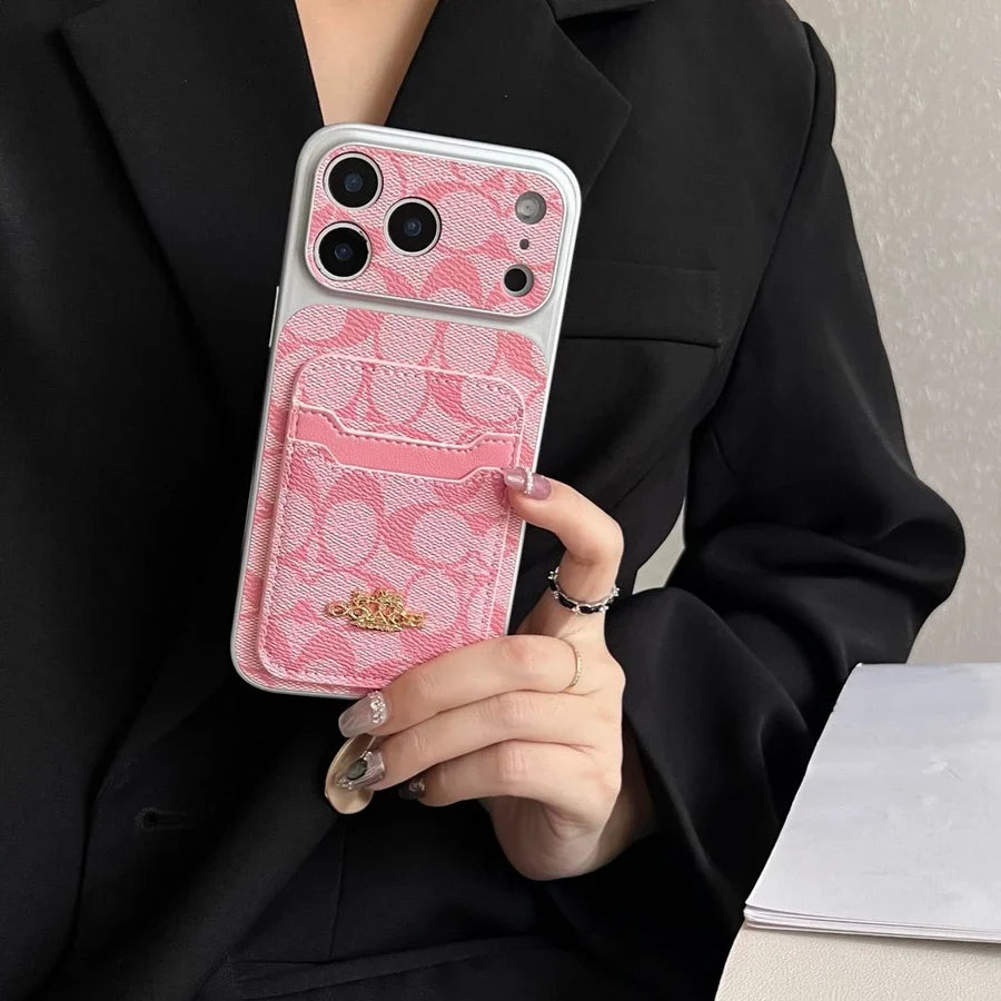 Luxury Leather Wallet Phone Case