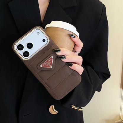 Elegant Quilted Wallet Case